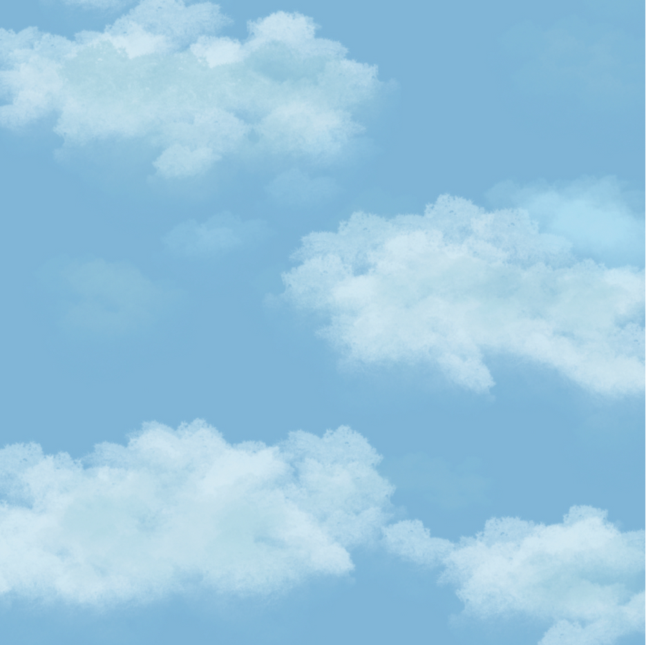 Sky watercolor background